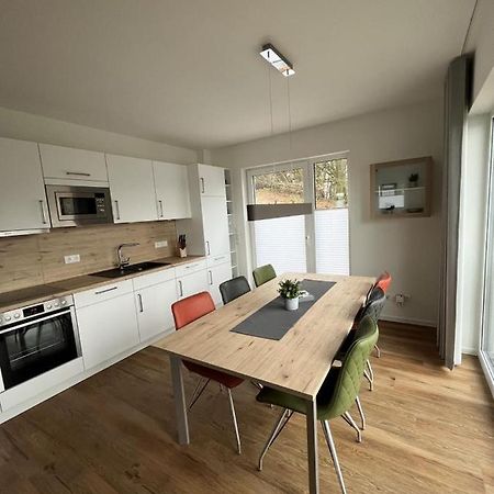 Diemelblick Acht - Ferienhaus Fuer 6 Personen Mit Sauna, Garten Und Dachterrasse Mit Panoramablick Heringhausen Exterior foto