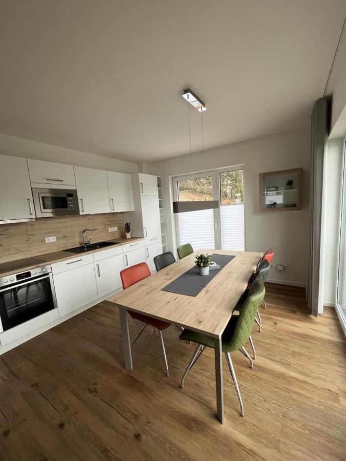 Diemelblick Acht - Ferienhaus Fuer 6 Personen Mit Sauna, Garten Und Dachterrasse Mit Panoramablick Heringhausen Exterior foto