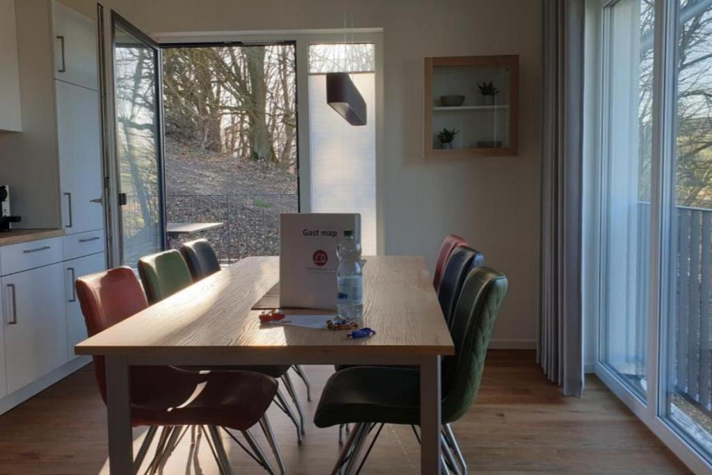 Diemelblick Acht - Ferienhaus Fuer 6 Personen Mit Sauna, Garten Und Dachterrasse Mit Panoramablick Heringhausen Exterior foto
