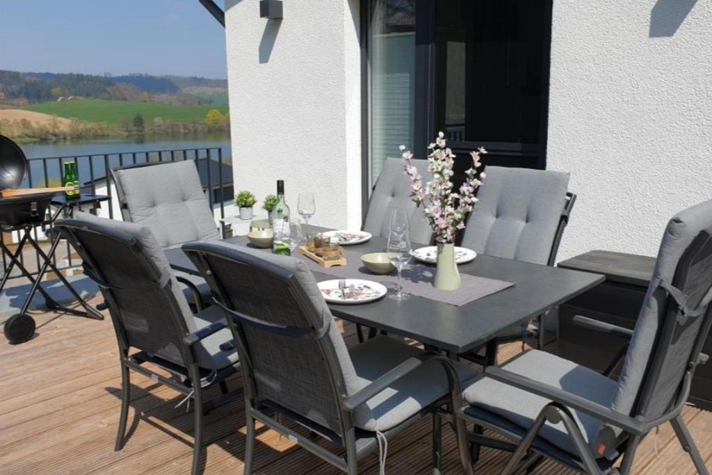 Diemelblick Acht - Ferienhaus Fuer 6 Personen Mit Sauna, Garten Und Dachterrasse Mit Panoramablick Heringhausen Exterior foto